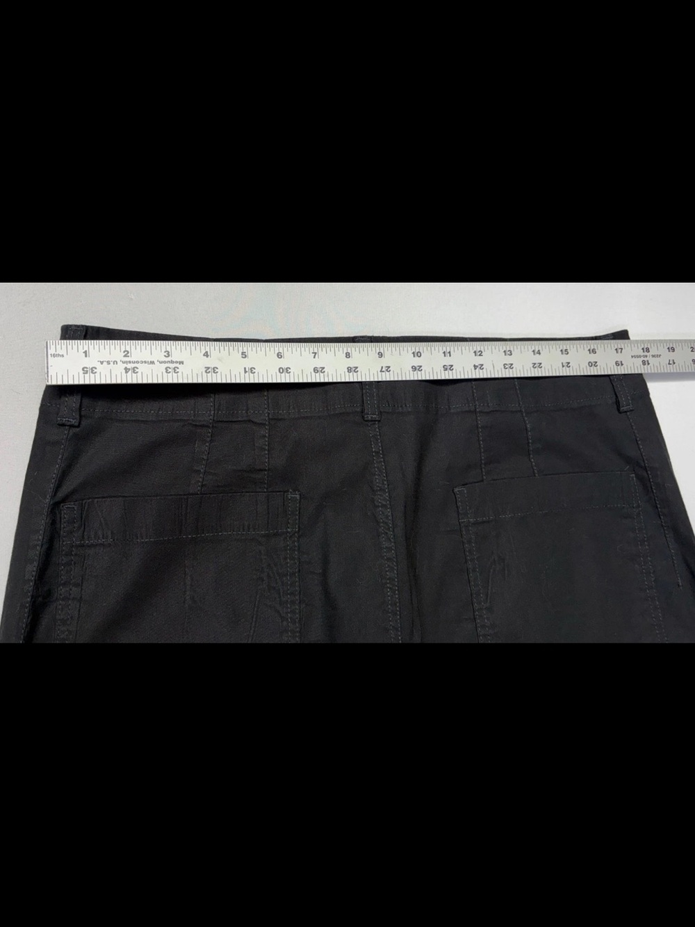 Maeve The Colette Black High-Rise Wide-Leg Pants in Magic Fabric size 34 - Picture 4 of 5